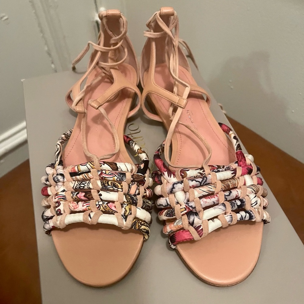 Salvatore Ferragamo Floral Sandals